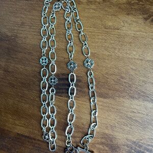 Kate spade gold chain belt 47” length